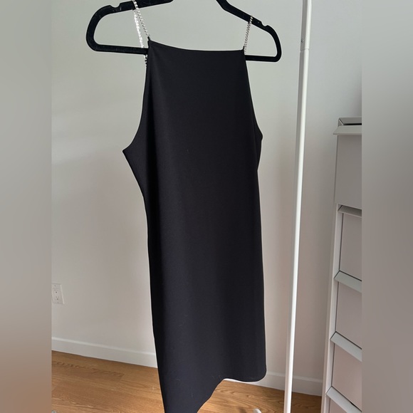 H&M black dress with diamond straps - Picture 1 of 5